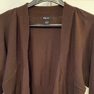 Style & Co. Brown Cardigan